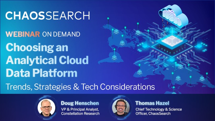 Choosing an Analytical Cloud Data Platform: Trends, Strategies & Tech Considerations