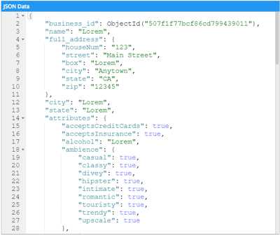 Elasticsearch Index Searches JSON Documents