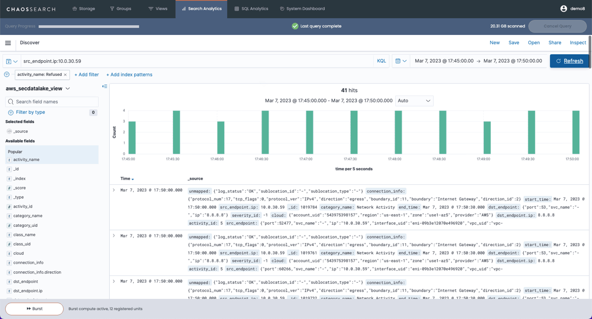 VPC Discover Refused IP